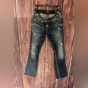 Silver jeans, suki, size w29 x L33 pre worn